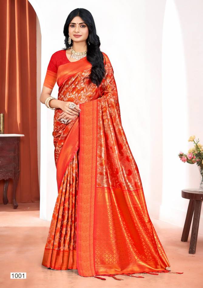 Kalanidhi Vol 01 By Bunawat Wedding Wear Kanjivarm Silk Sarees Wholesale Online
